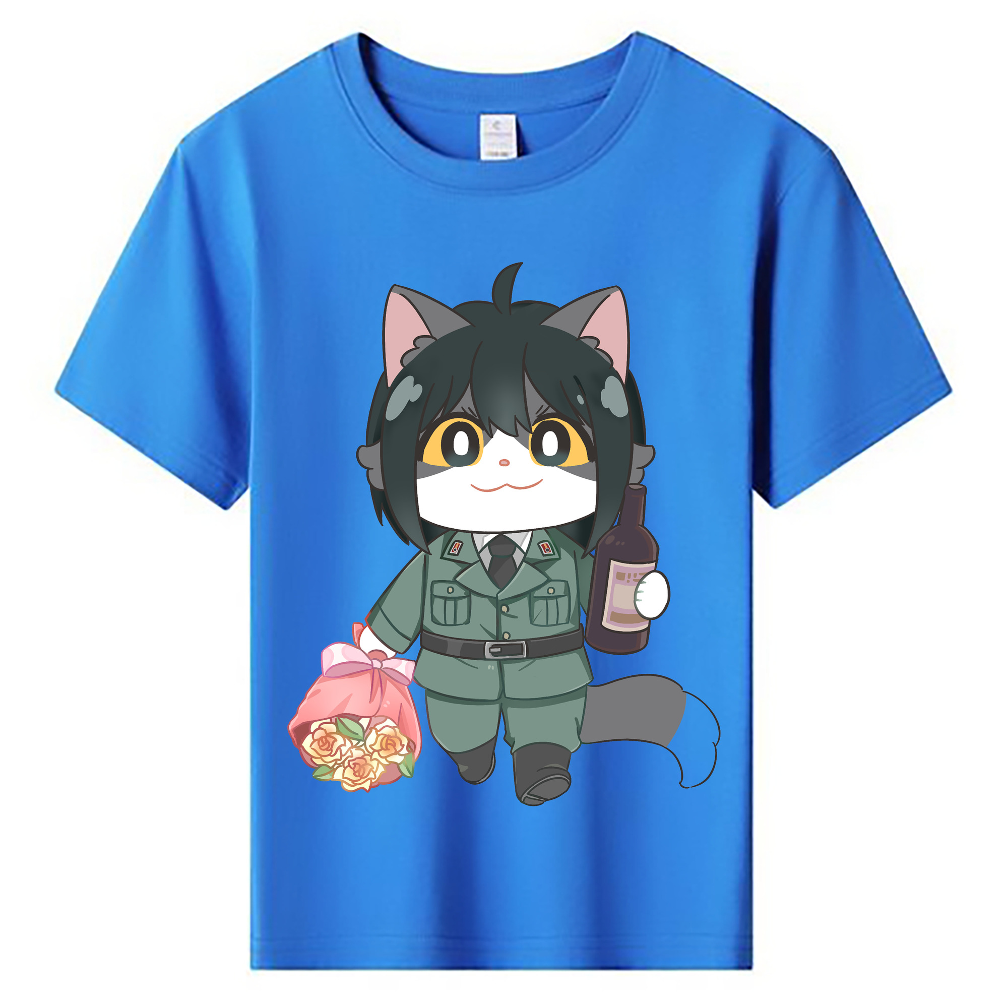 （画像用） SPY×FAMILY间谍家家酒 綿100％キッズTシャツ（フロントプリント）